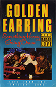 Golden Earring Something Heavy Going Down Cassette inlay front 1984